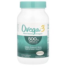 Plant-Based Omega-3 500 mg Веганская Омега-3 Ovega-3 Plant-Based Omega-3 500 mg Веганская Омега-3 Ovega-3