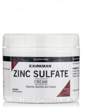 Zinc Sulfate Topical Cream Крем Kirkman 113 г Zinc Sulfate Topical Cream Крем Kirkman 113 г