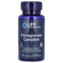 Гранат Pomegranate Complete Life Extension 30 капсул Гранат Pomegranate Complete Life Extension 30 капсул