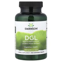 Лакриця DGL 385 mg Swanson 180 таблеток