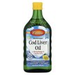 Фото товару Wild Norwegian Cod Liver Oil Natural Lemon, Олія печінки тріски, 