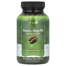 Підтримка сну Power to Sleep PM Irwin Naturals 60 капсул Підтримка сну Power to Sleep PM Irwin Naturals 60 капсул