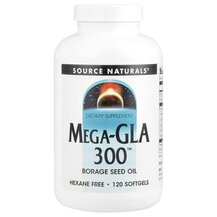 Mega GLA 300 Mega-GLA 300 120 Source Naturals 120 капсул Mega GLA 300 Mega-GLA 300 120 Source Naturals 120 капсул