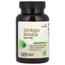 Ginkgo Biloba 500 mg Гинкго Билоба Future Biotics Ginkgo Biloba 500 mg Гинкго Билоба Future Biotics