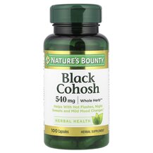 Клопогон 540 мг Black Cohosh 540 mg Nature's Bounty Клопогон 540 мг Black Cohosh 540 mg Nature's Bounty