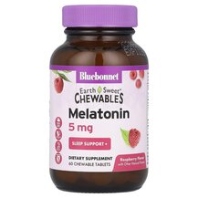 Мелатонін Melatonin 5 mg Chewables Bluebonnet Nutrition