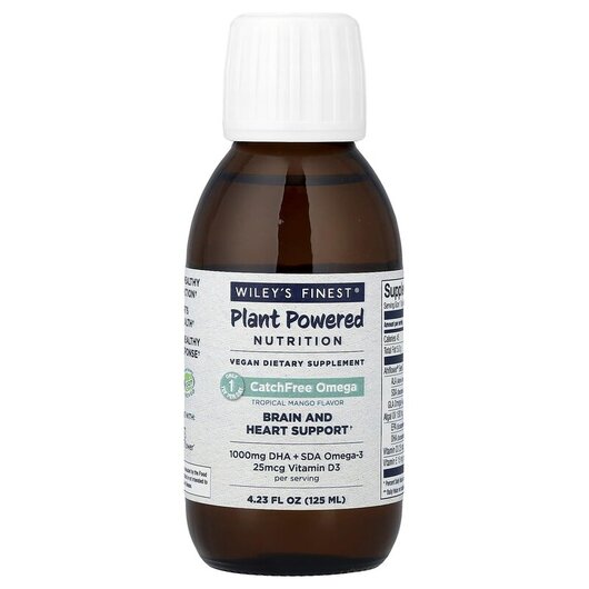 Основне фото товару CatchFree Omega Tropical Mango Основне фото товару Wiley's Finest, CatchFree Omega Tropical Mango, ДГК, 125 мл