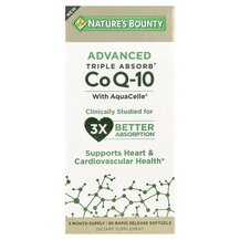 Коензим CoQ10 Advanced Triple Absorb CoQ-10 Nature's