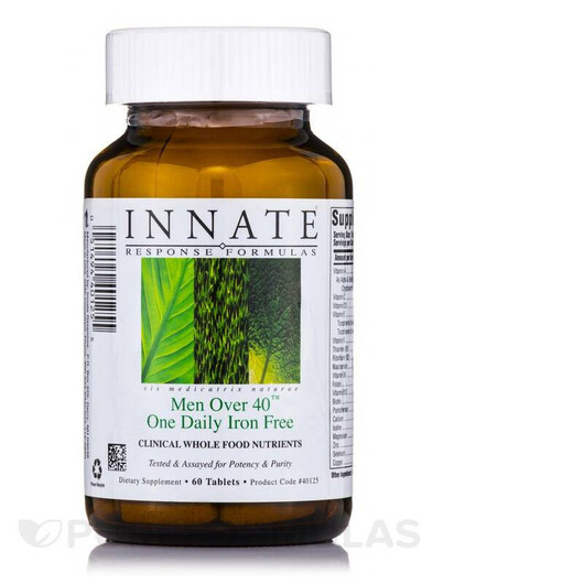 Основне фото товару Men Over 40 One Daily Iron Free Основне фото товару Men Over 40 One Daily Iron Free, Вітаміни для чоловіків, 60 табле