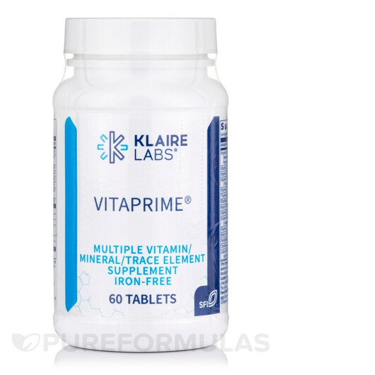 Основне фото товару SFI Health, VitaPrime Iron-Free, Залізо, 60 таблеток