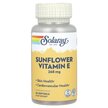 Фото товару Solaray, Sunflower Vitamin E 268 mg, Вітамін E Токофероли, 60 кап