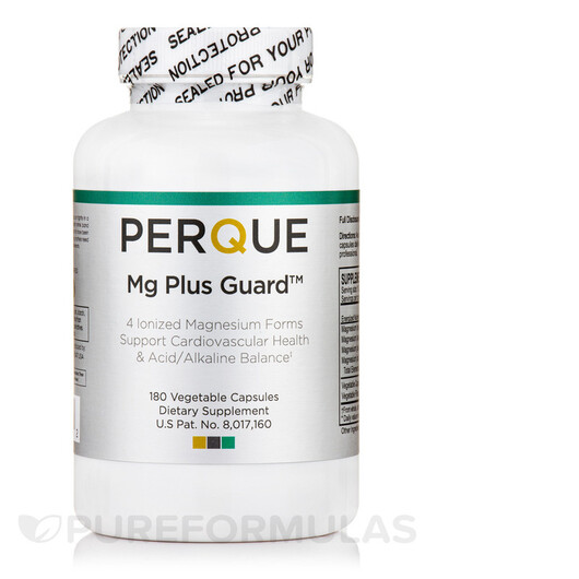 Основное фото товара Mg Plus Guard Основное фото товара Perque, Магний, Mg Plus Guard, 180 капсул