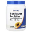 Фото товару Sunflower Lecithin Unflavored Фото товару Nutricost, Sunflower Lecithin Unflavored, Лецитин, 454 г