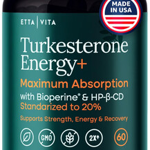 Туркестерон Turkesterone Energy+ Etta Vita 60 капсул