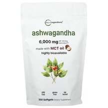 Ашваганда Ashwagandha Micro Ingredients 300 капсул Ашваганда Ashwagandha Micro Ingredients 300 капсул
