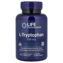 L-Триптофан 500 мг L-Tryptophan 500 mg Life Extension