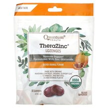 TheraZinc Lozenges Blood Orange Flavor Цинк Quantum Health