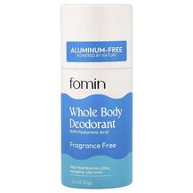 Whole Body Deodorant Aluminum-Free Fragrance Free Fomin Whole Body Deodorant Aluminum-Free Fragrance Free Fomin