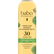 Sheer Zinc Sunscreen for Extra Sensitive Skin SPF средство