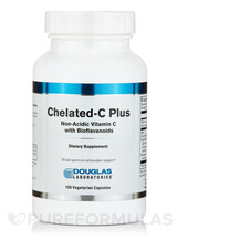 Chelated-C Plus Витамин C Douglas Laboratories 100 капсул