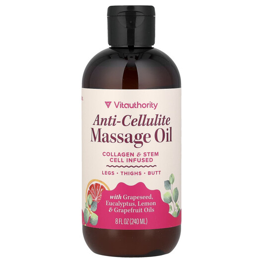 Основне фото товару Anti-Cellulite Massage Oil, Олія для догляду за шкірою, 240 мл