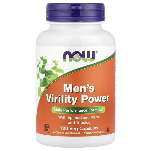 Основное фото товара NOW Foods, Поддержание сексуальности, Men's Virility Power, 