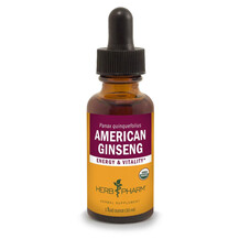 Organic American Ginseng Женьшень Herb Pharm 30 мл Organic American Ginseng Женьшень Herb Pharm 30 мл