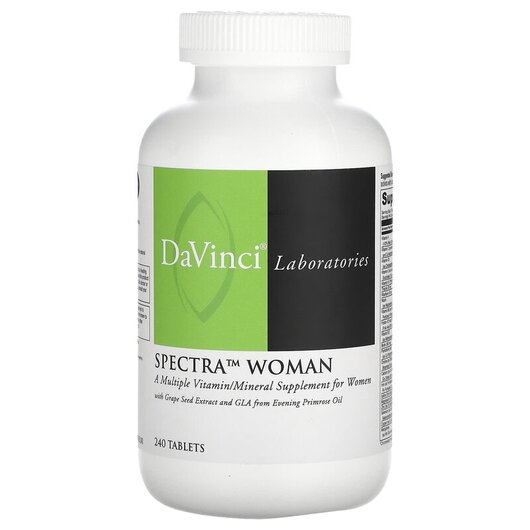 Основне фото товару Spectra Woman Multiple Vitamin/Mineral, Вітаміни для жінок, 240 т