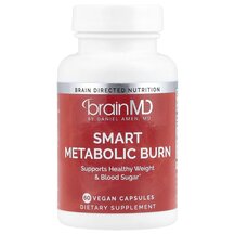 Жироспалювачі Smart Metabolic Burn BrainMD 60 капсул Жироспалювачі Smart Metabolic Burn BrainMD 60 капсул