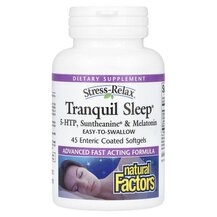 Tranquil Sleep 5-гидрокситриптофан Natural Factors Tranquil Sleep 5-гидрокситриптофан Natural Factors