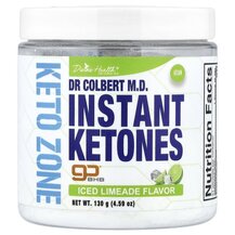 Dr. Colbert M.D. Keto Zone Instant Ketones Iced Limeade