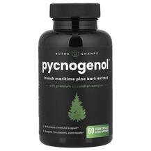 Pycnogenol 100 mg Пикногенол NutraChamps 60 капсул Pycnogenol 100 mg Пикногенол NutraChamps 60 капсул