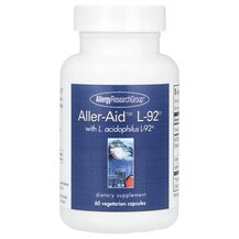 Пробіотики Aller-Aid L-92 Allergy Research Group 60 капсул Пробіотики Aller-Aid L-92 Allergy Research Group 60 капсул