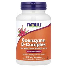 Coenzyme B-Complex With Alpha Lipoic Acid and CoQ10 NOW