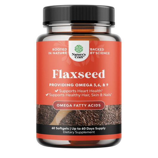 Основное фото товара Flaxseed Providing Omega Основное фото товара Nature's Craft, Омега 3 6 9, Flaxseed Providing Omega, 60 ка