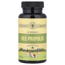 Прополіс Bee Propolis 2x Potency Honey Gardens 60 капсул