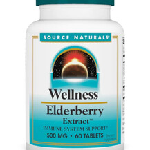 Wellness Elderberry Extract Черная Бузина Source Naturals
