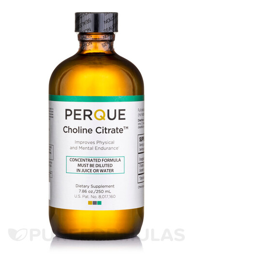 Основное фото товара Perque, Витамин B4 Холин, Choline Citrate, 250 мл