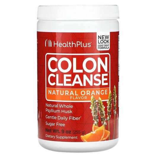 Основне фото товару Health Plus, Colon Cleanse Natural Orange, Підтримка кишківника, 