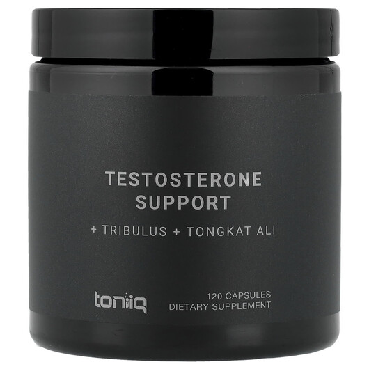 Основное фото товара Testosterone Support Основное фото товара Toniiq, Тестостероновый бустер, Testosterone Support, 120 капсул