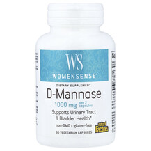 Д-манноза Womensense D-Mannose Natural Factors 60 капсул