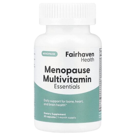 Основное фото товара Поддержка менопаузы, Menopause Multivitamin Essentials, 30 капсул