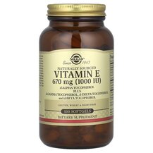 Вітамін Е 1000 МО Natural Vitamin E 1000 IU Solgar Вітамін Е 1000 МО Natural Vitamin E 1000 IU Solgar