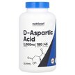 Фото товару Nutricost, Performance D-Aspartic Acid 2000 mg, Аспартат, 180 кап