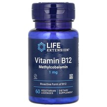 Вітамін B12 Метилкобаламін 1 мг Vitamin B12 1 mg Life