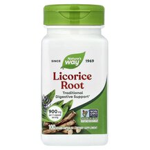 Корінь солодки 450 мг Licorice Root 450 mg Nature's Way