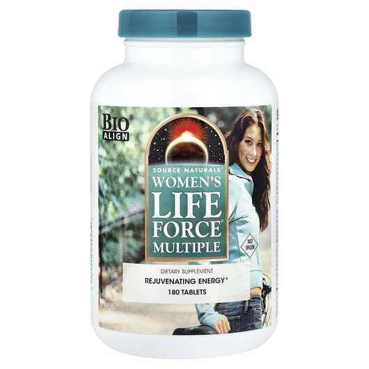 Основне фото товару Women's Life Force Multiple No Iron Основне фото товару Women's Life Force Multiple No Iron 180, Вітаміни для жінок,