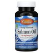 Фото товара Salmon Oil Фото товара Carlson, Масло дикого лосося, Salmon Oil, 50 капсул