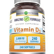 Фото товару Amazing Nutrition, Amazing Formulas Vitamin D3, Вітамін D, 240 ка