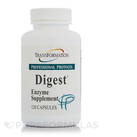 Основне фото товару Transformation Enzymes, Digest, Ферменти, 120 капсул